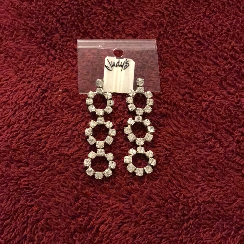 Bedazzled ear rings